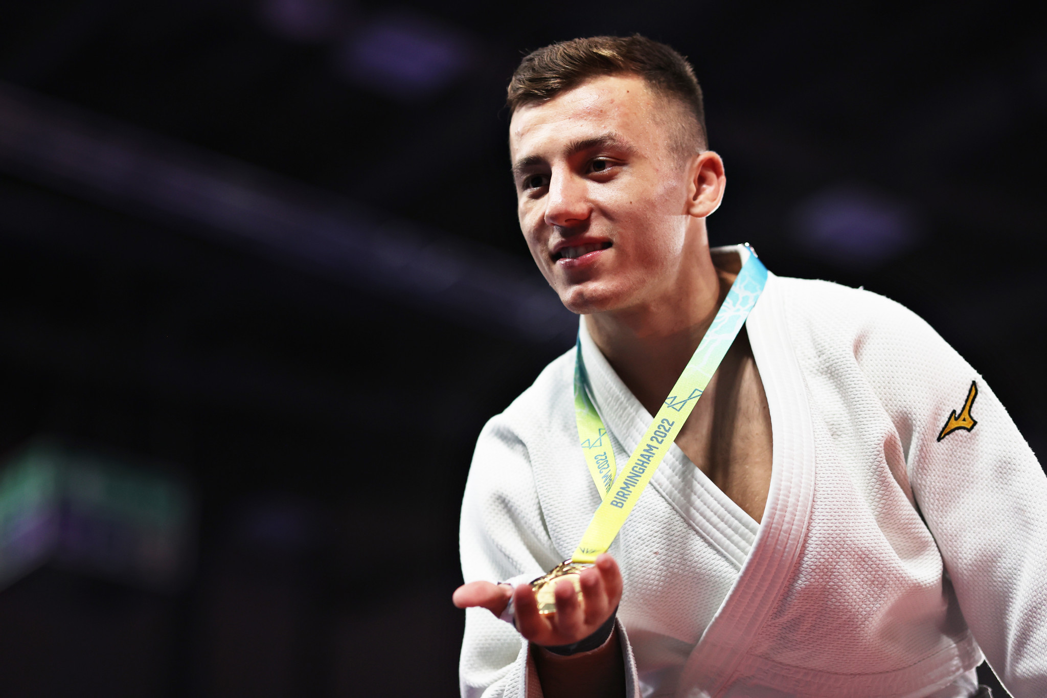 A gold medal at the Birmingham 2022 Commonwealth Games had been preceded by victory at the GSSE in 2019 for Cypriot judoka Georgios Balarjishvili ©Getty Images
