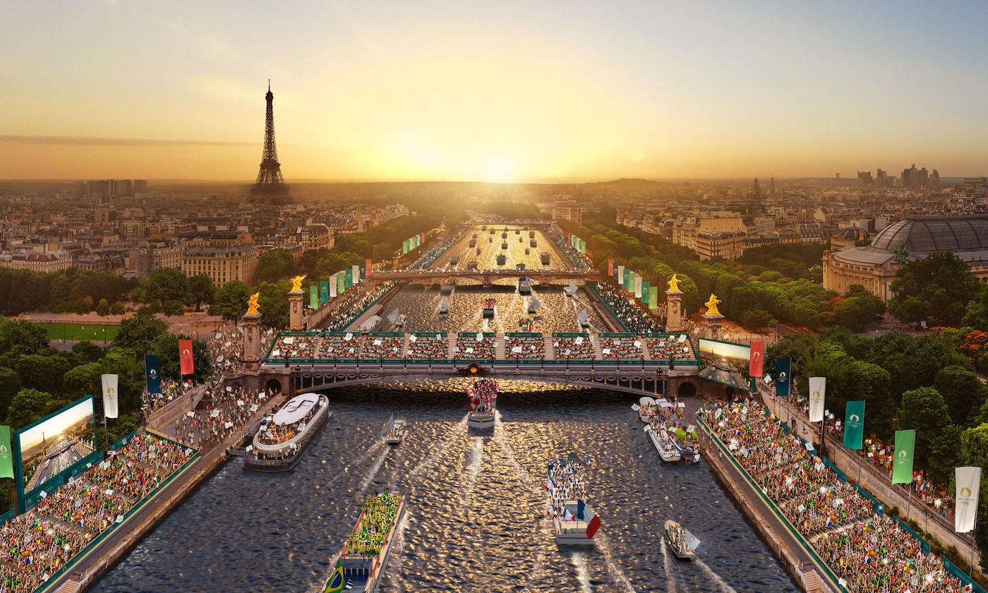 Paris 2024 organisers had originally planned to stage the Opening Ceremony in front of 600,000 spectators but this figure looks set to be cut to 500,000 ©Paris 2024