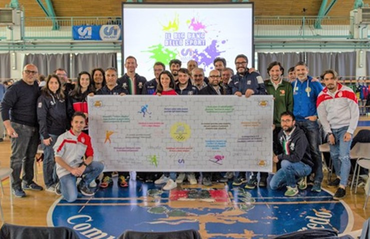The Memorandum of Understanding between Milan Cortina 2026 and grassroots sports organisation CSI is intended to promote among young people the IOC message of A Better World Through Sport ©Milan Cortina 2026