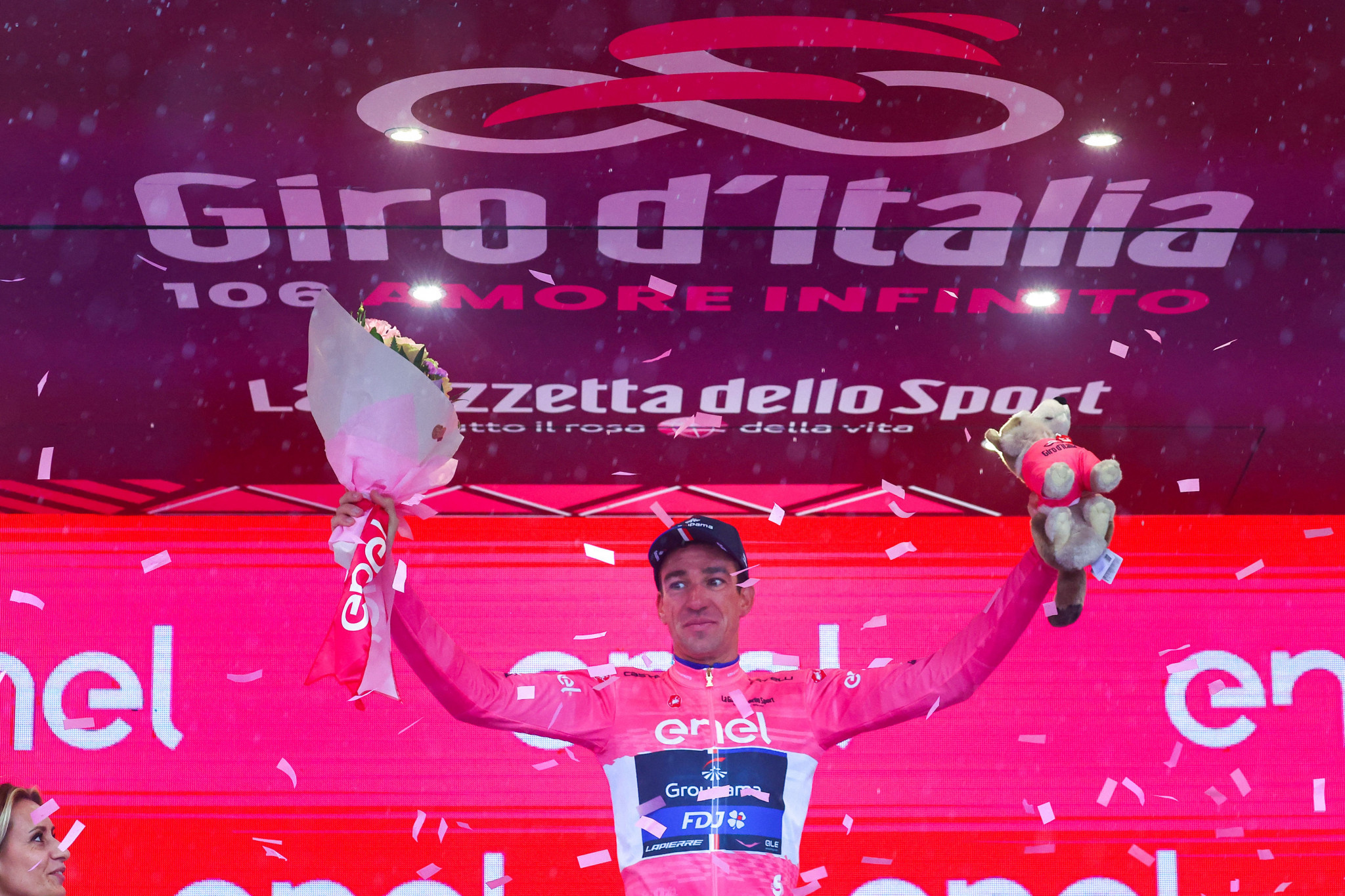 France's Bruno Armirail became the surprise general classification leader after the 14th stage of the Giro d'Italia ©Getty Images