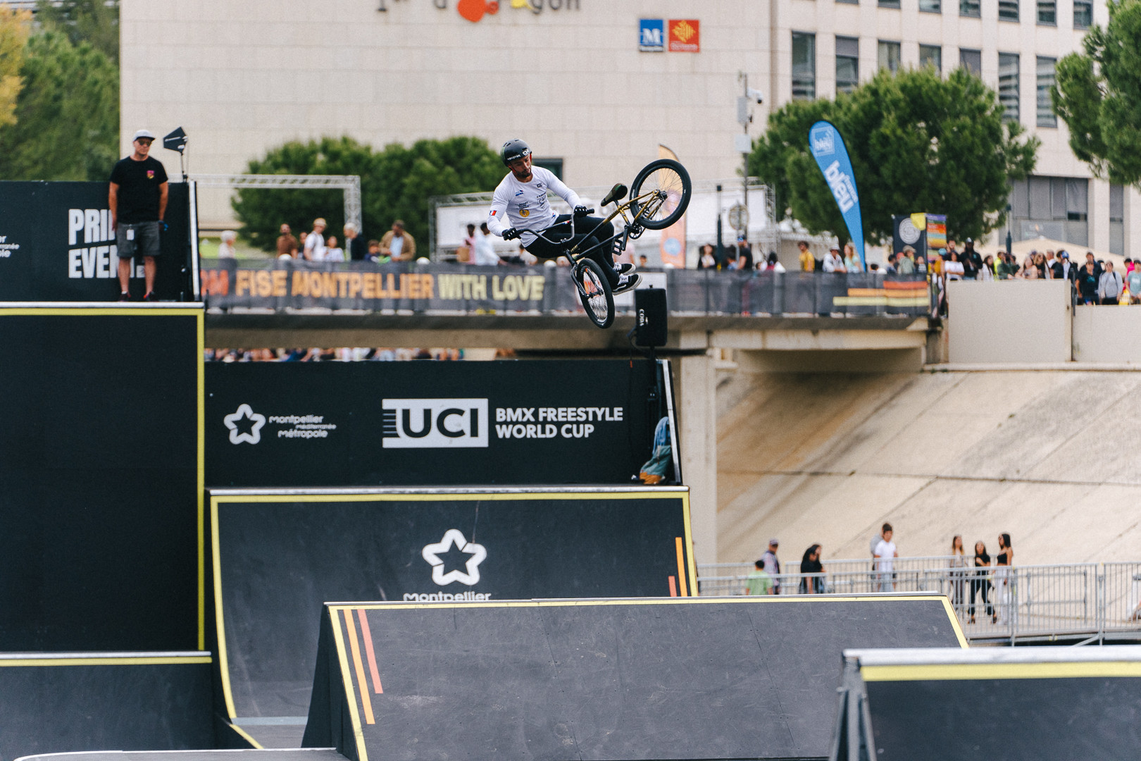 The Frenchman had to settle for silver as he scored 91.80 points ©Hurricane-FISE