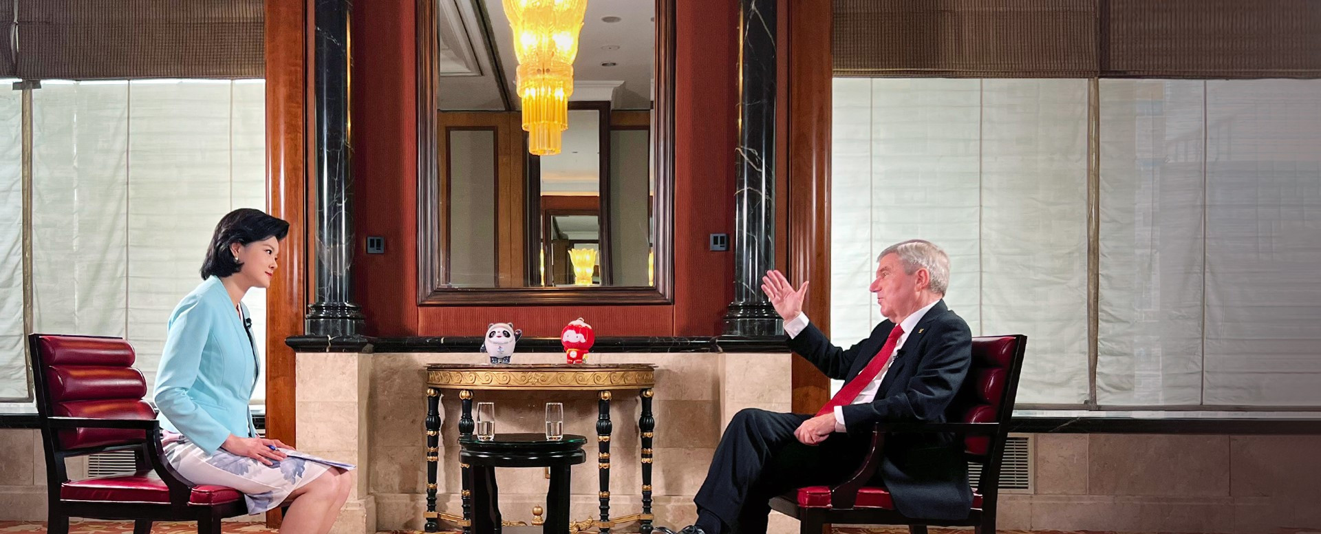 IOC President Thomas Bach told the China Media Group that he had first met Chinese President Xi Jinping during the build up to Beijing 2008 and admired his 
