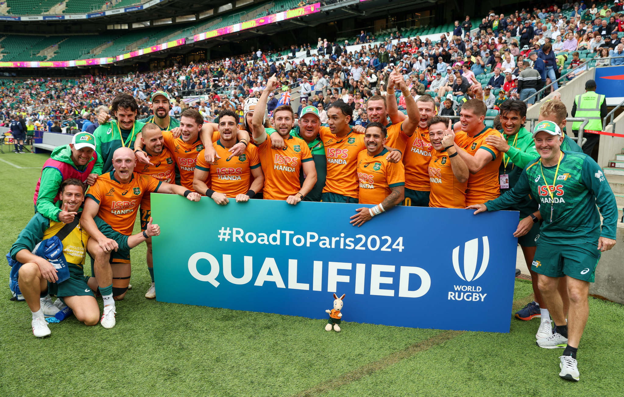 Australia seal final Paris 2024 place on offer through men's World Rugby Sevens Series