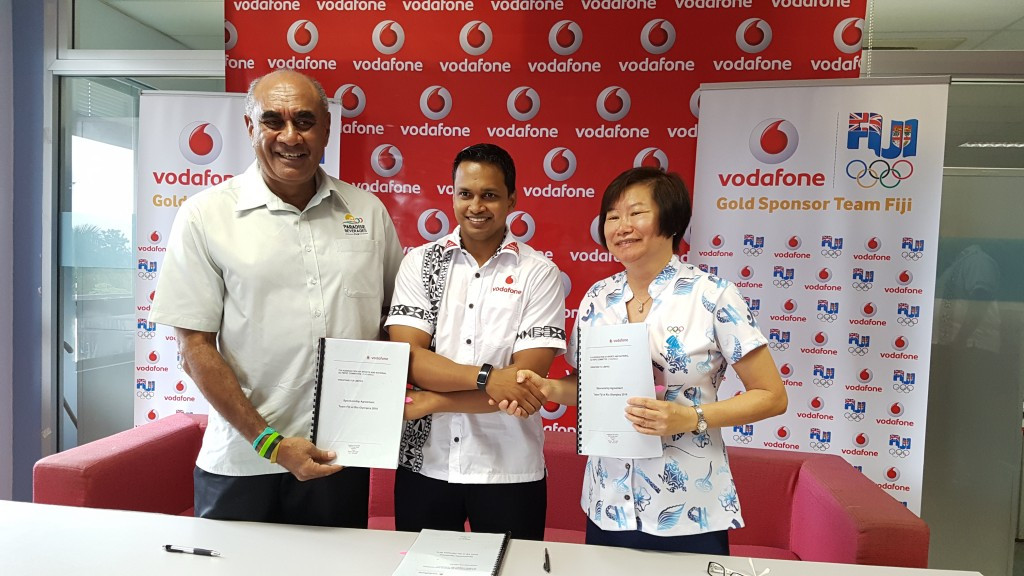 Vodafone Fiji to sponsor nation's athletes at Rio 2016