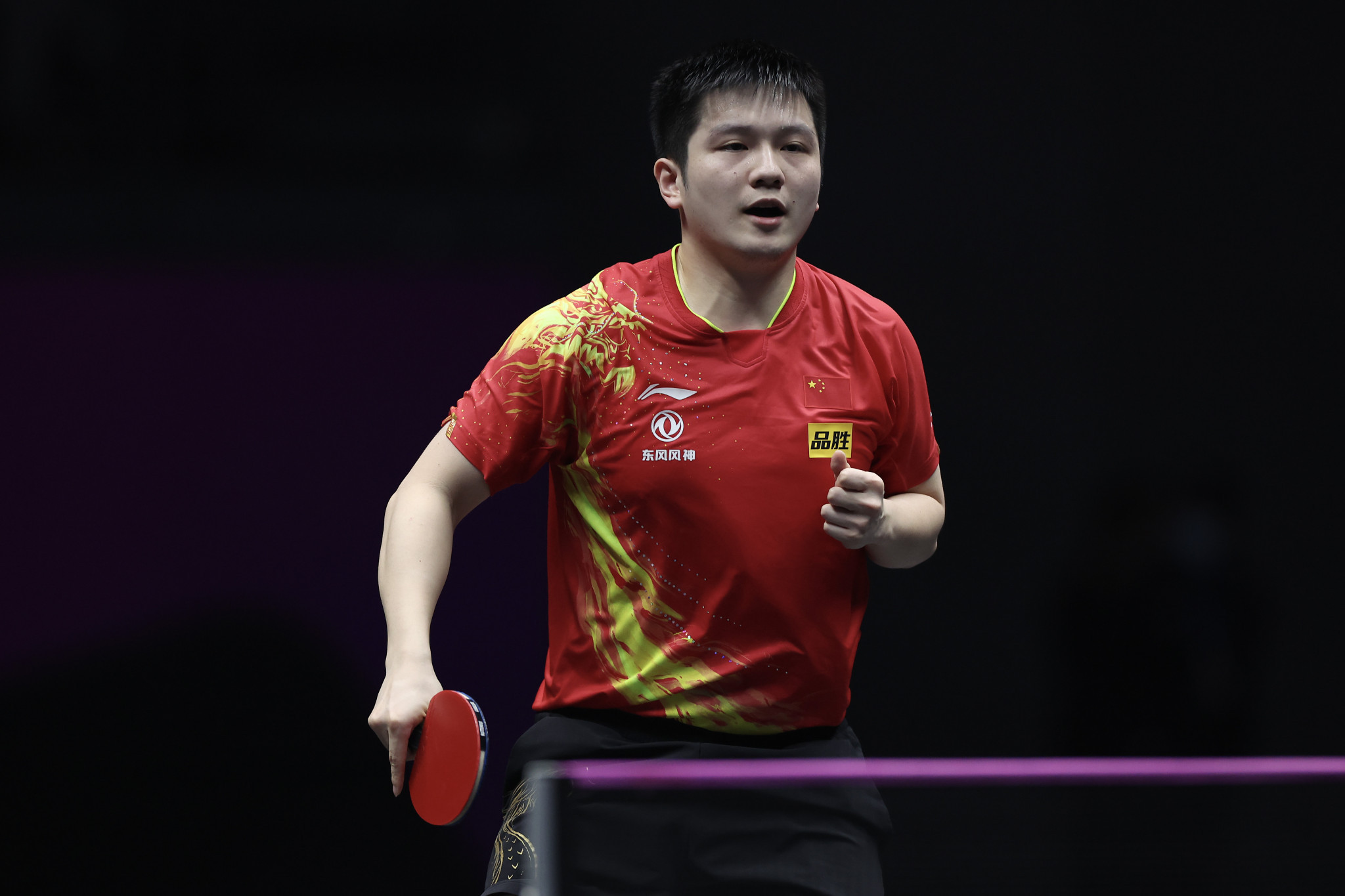 China's men's singles defending champion Fan Zhendong is safely through to the third round of the World Championships ©Getty Images
