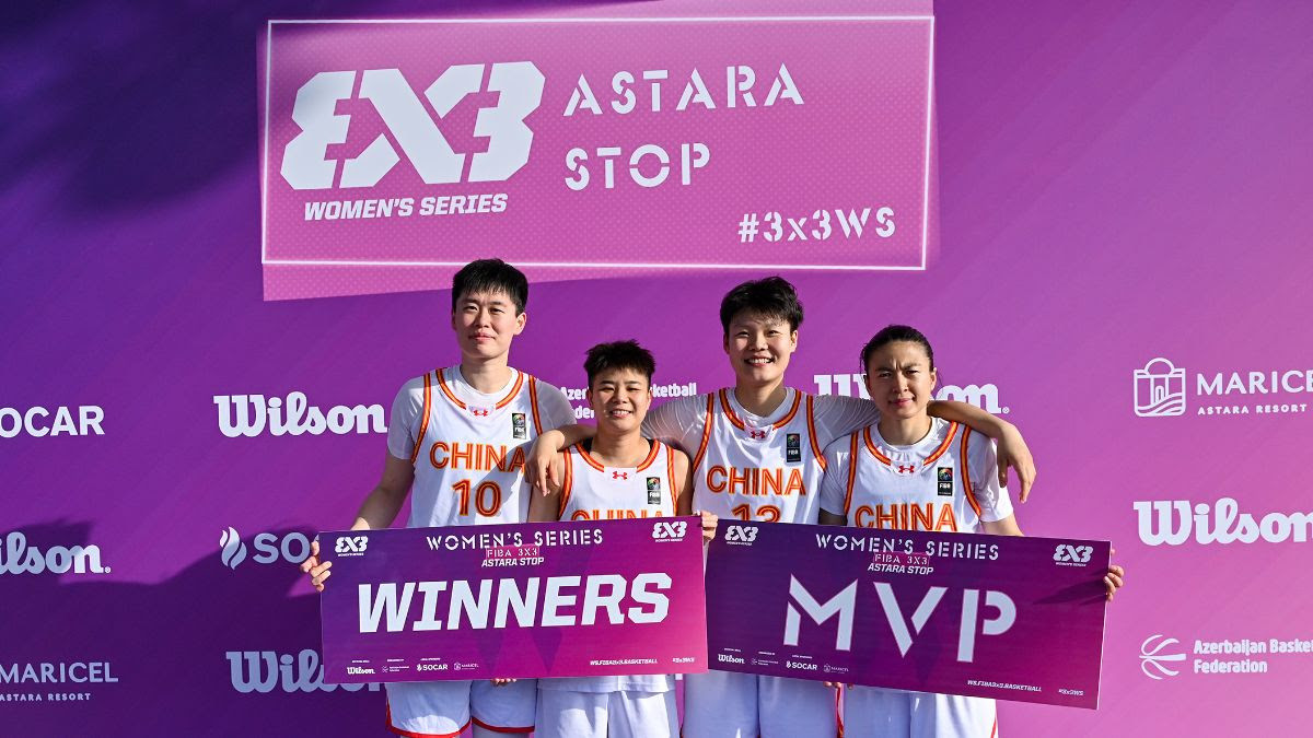 China claim second victory in a row at FIBA 3x3 Women's Series