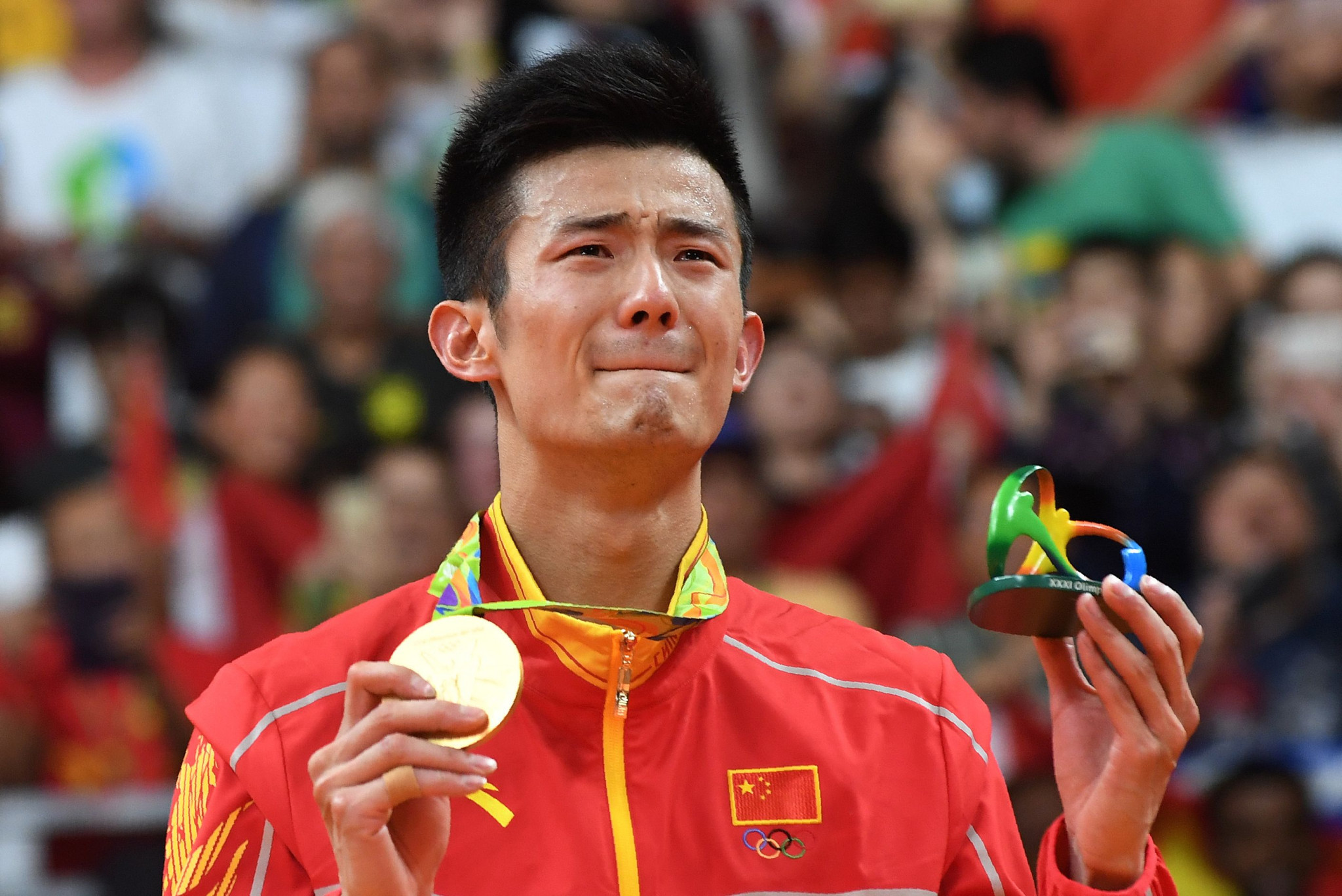 An Olympic gold medal at Rio 2016 was the crowning moment of Chen Long's badminton career ©Getty Images