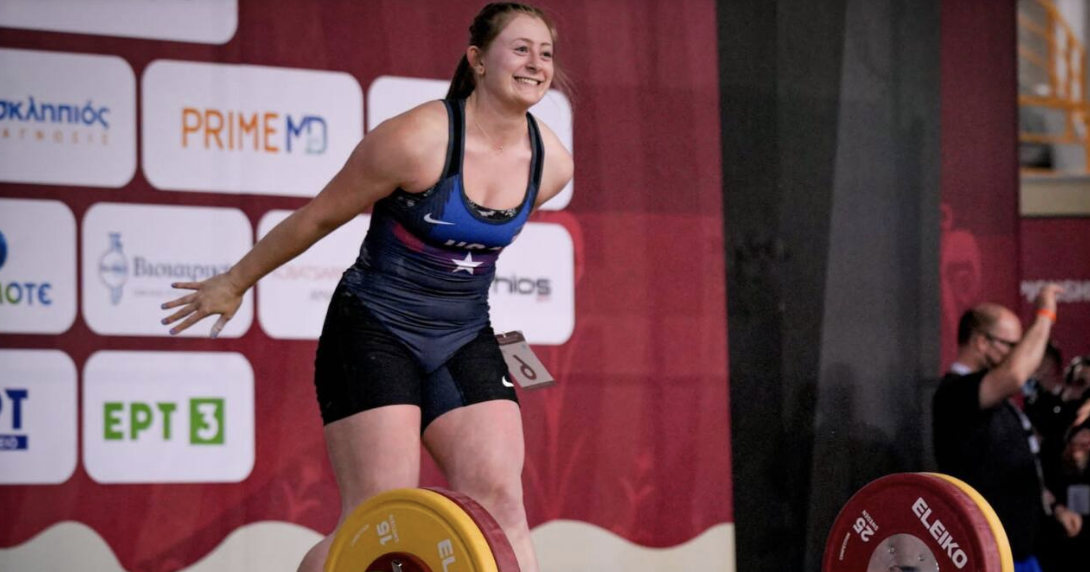 Olivia Reeves, the United States most tested weightlifter in recent months, now has a top North Korean as a rival ©Brian Oliver