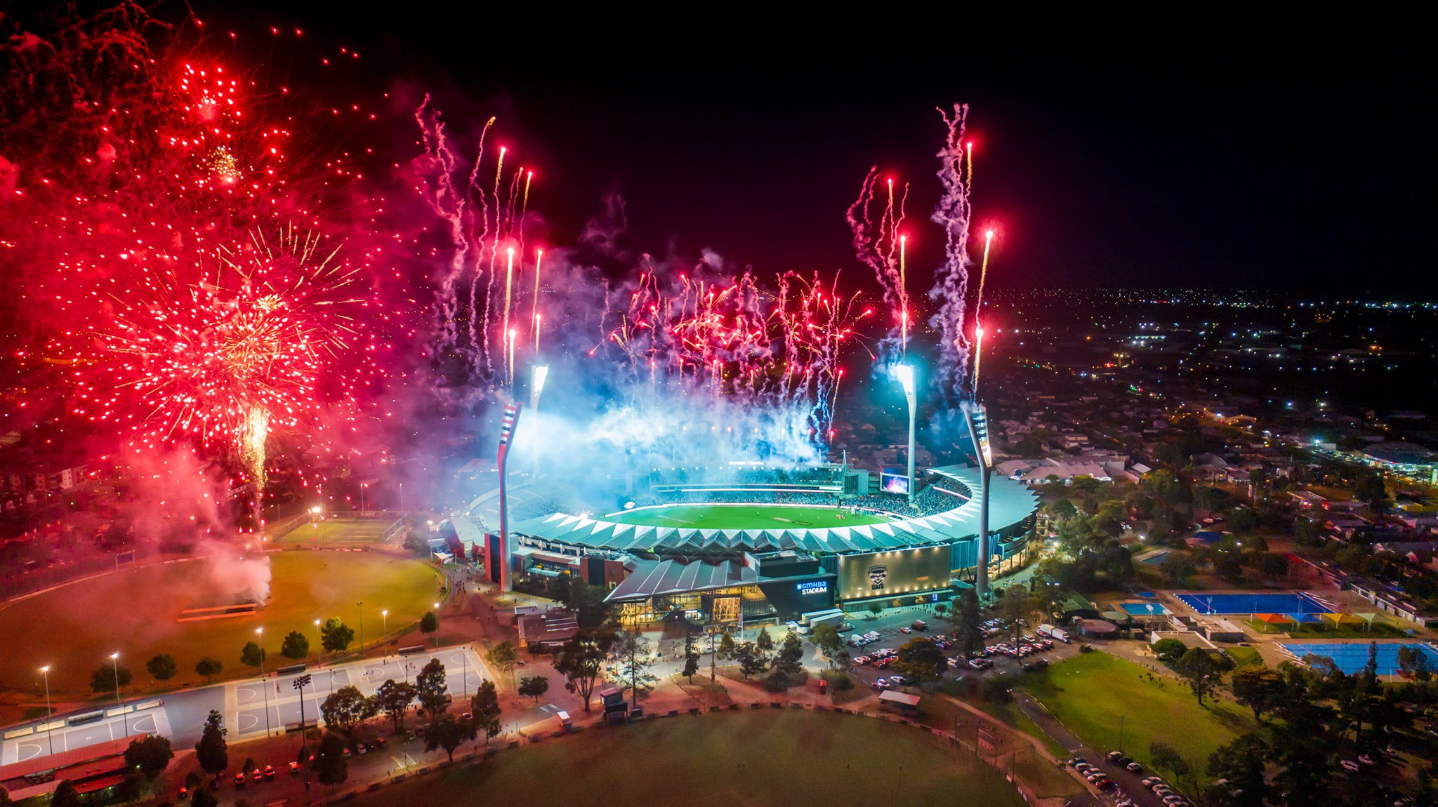 Kardinia Park in Geelong is set to be the venue for the Closing Ceremony in 2026 ©Victoria 2026