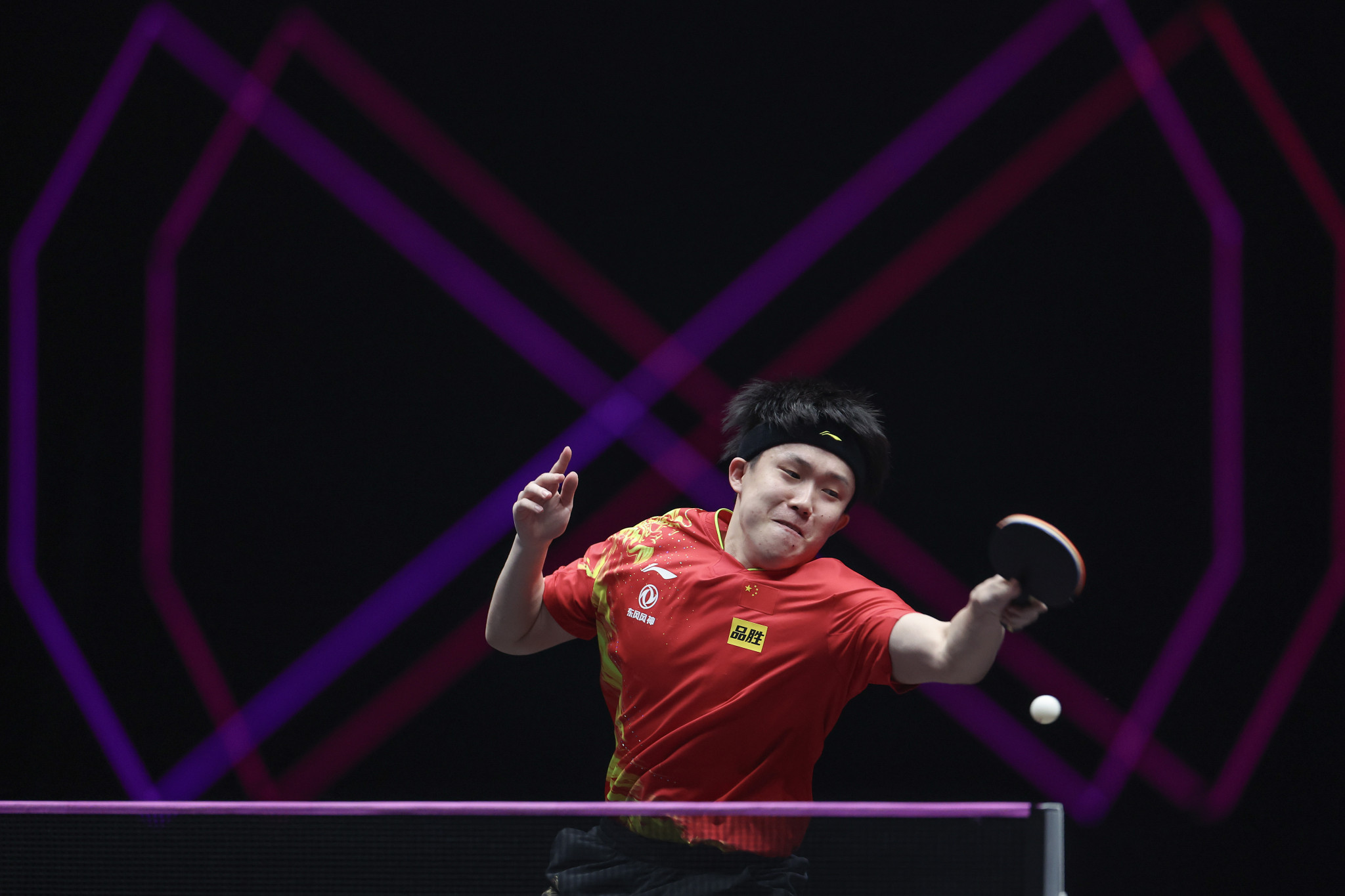 Men's singles second seed Chuqin Wang was among the winners on day four of the World Table Tennis Championships ©Getty Images