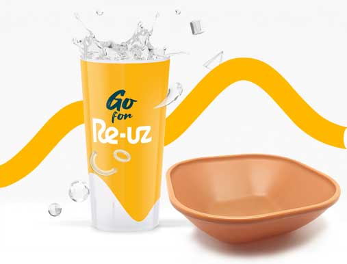 Re-uz will, part of the Impact Group, are expected to supply reusable cups for IOC sponsor Coca-Cola to be used at Paris 2024 ©Impact Group