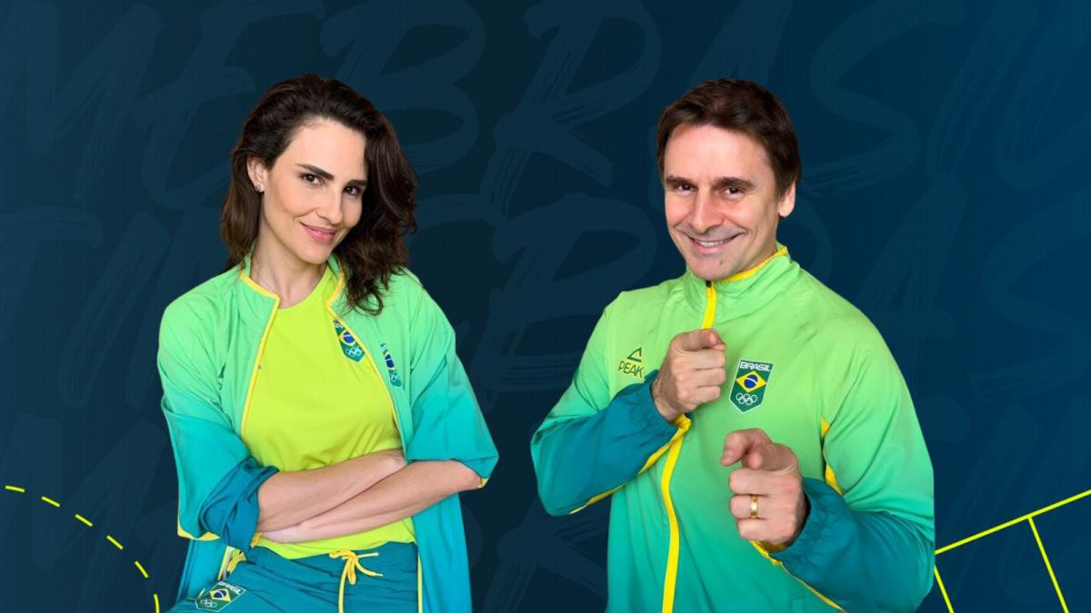 Husband and wife Murilo Rosa and Fernanda Tavares have signed-up to back Brazilian athletes ©COB