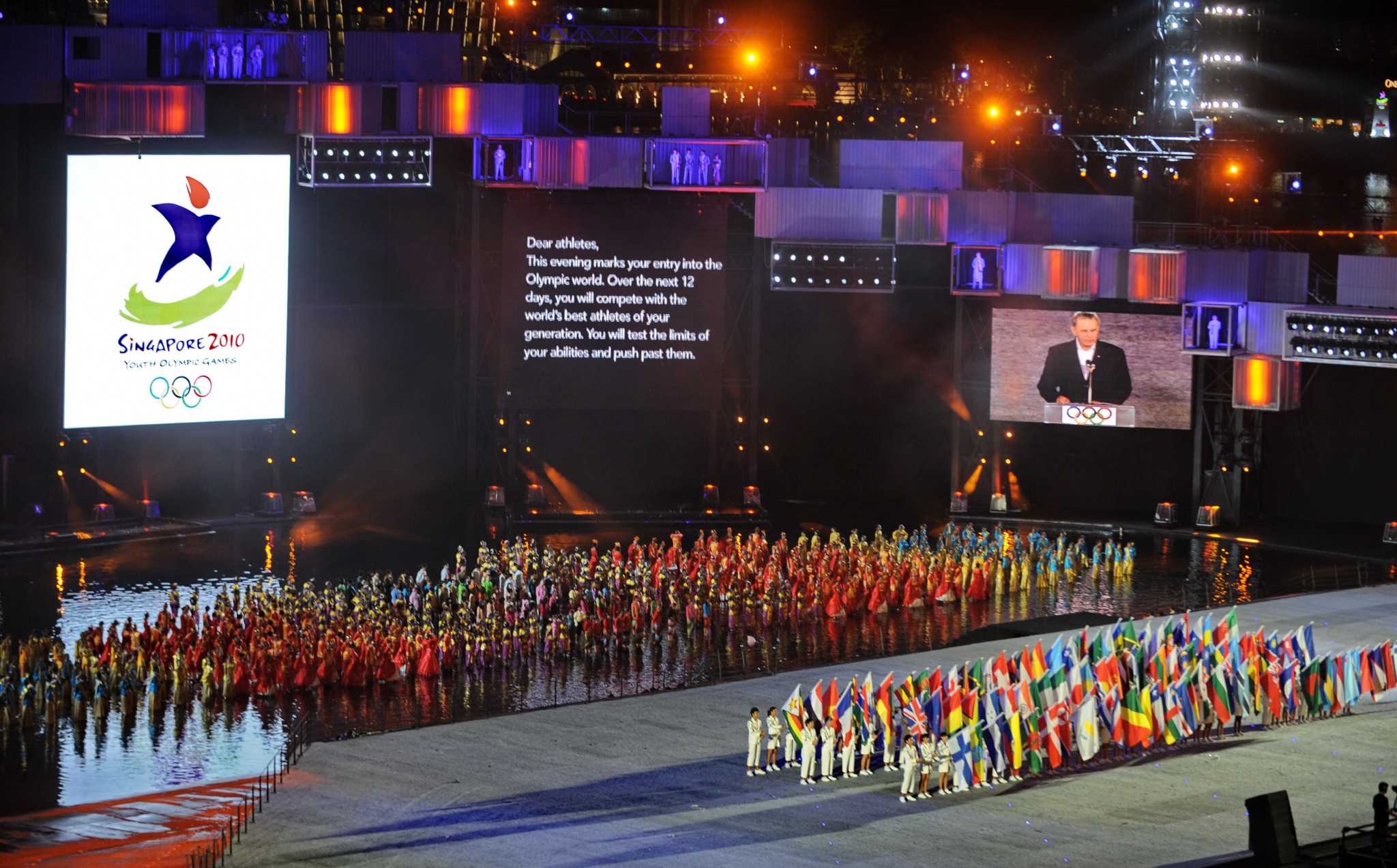 The 2010 Games in Singapore were the first of two Summer Youth Olympics held on the Asian continent ©Getty Images