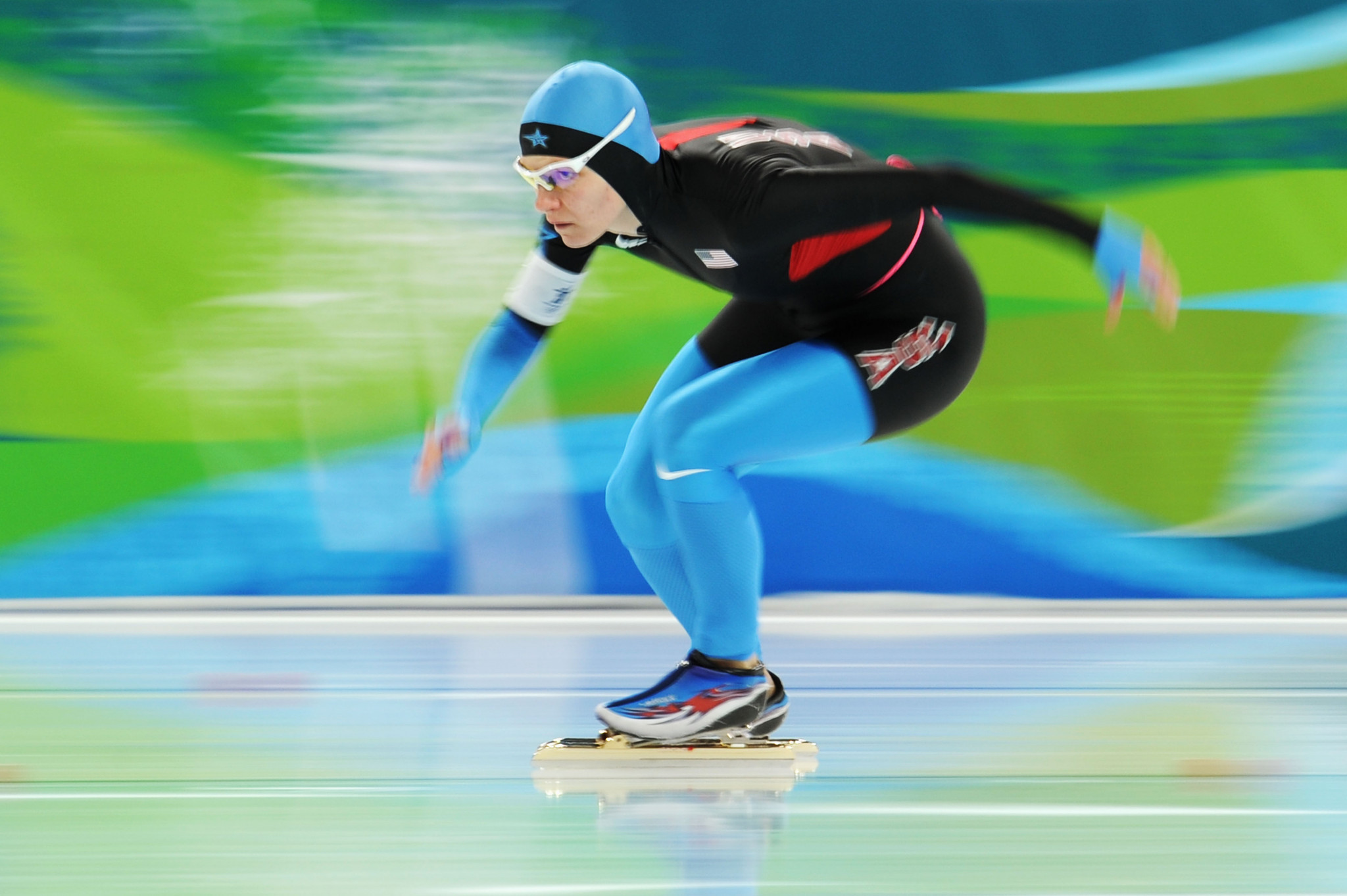 Catherine Raney Norman, an Olympic speed skater, said public support for the bid remained high ©Getty Images