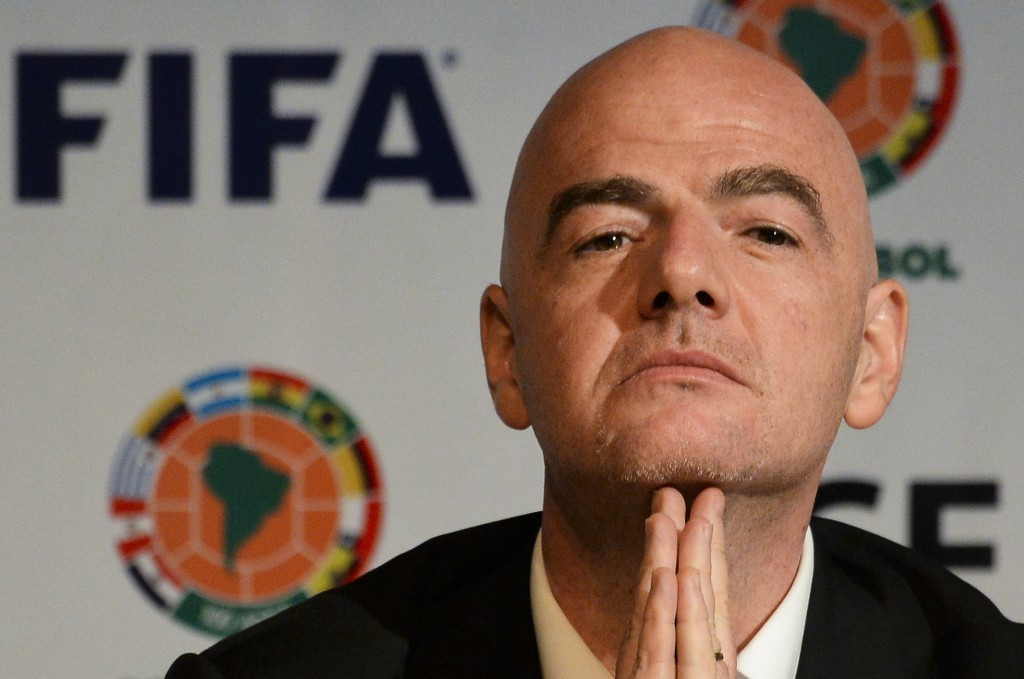 Gianni Infantino has been dragged into the Panama Papers discussion ©Getty Images