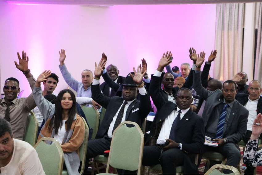 The election took place on the sidelines of the African Championships in Casablanca ©FIAS