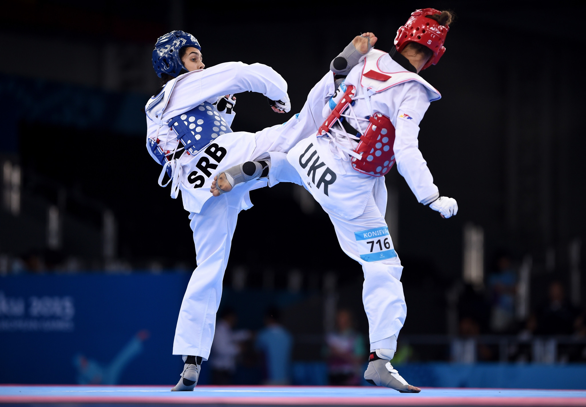 Ukraine has boycotted the World Taekwondo Championships because Russian and Belarusian athletes are participating as neutrals ©Getty Images