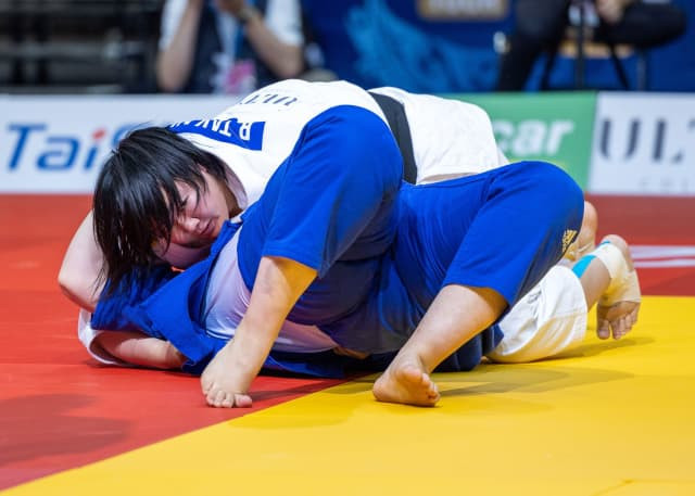 Ruri Takahashi won Japan's third gold medal in Linz ©IJF