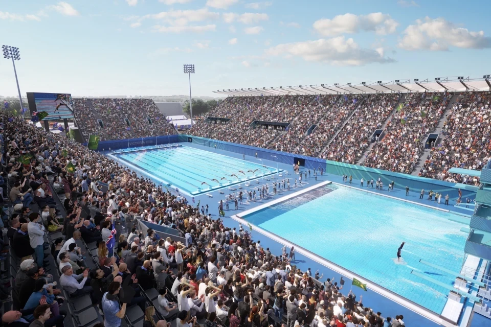 The venue due to host aquatics events at Victoria 2026 is due to be modified following the conclusion of the Games ©Victoria 2026