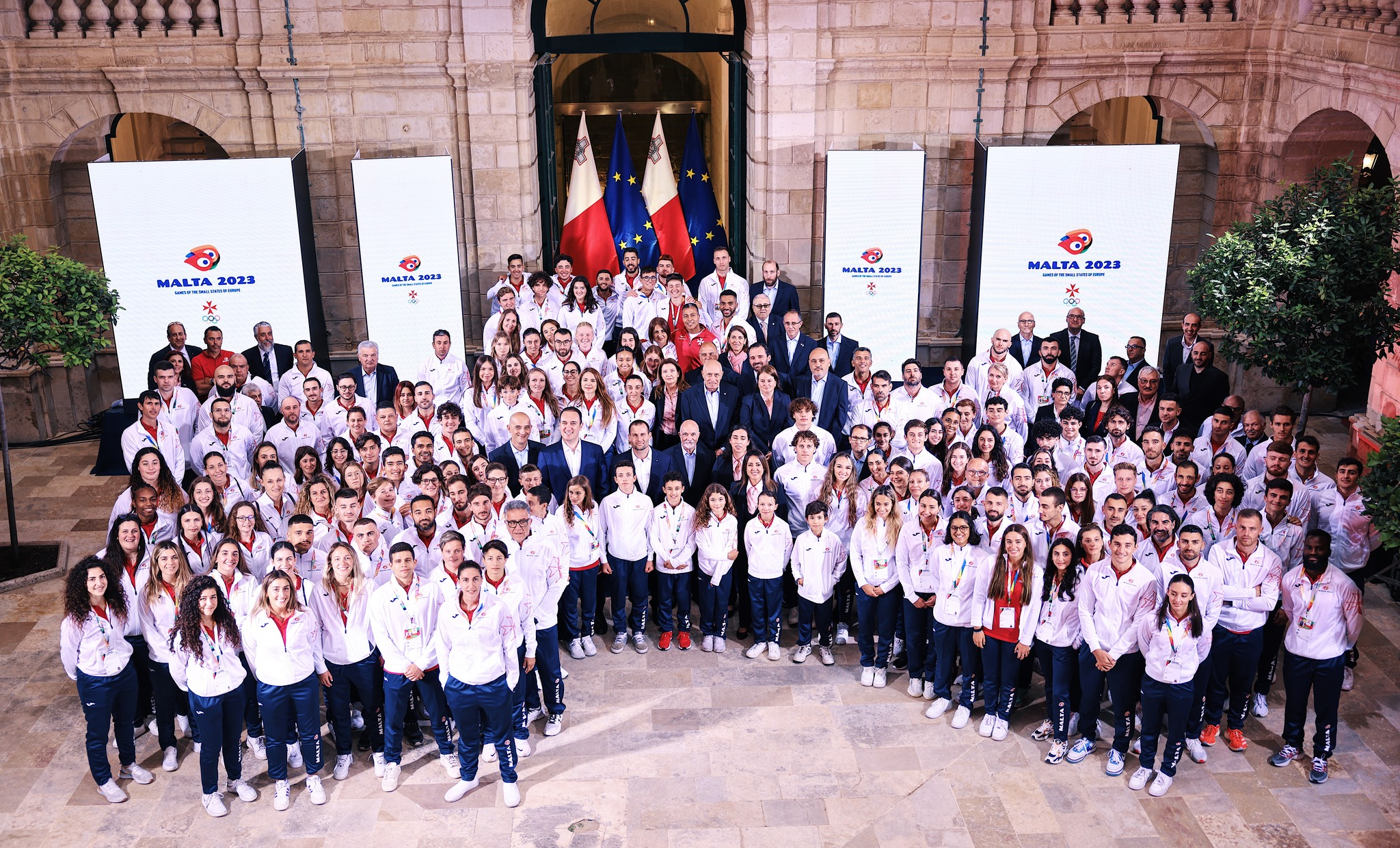 Malta's 200-strong delegation to compete in the Games of the Small States of Europe will be part of a record number from the nine countries to compete in the event ©MOC