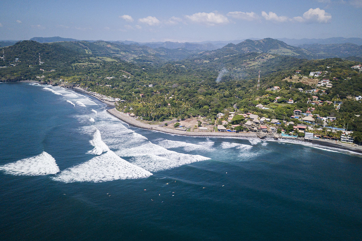 El Sunzal and La Bocana in El Salvador is known as Surf City and has become a regular venue for major ISA events, having hosted the World Surfing Games in 2021 ©ISA