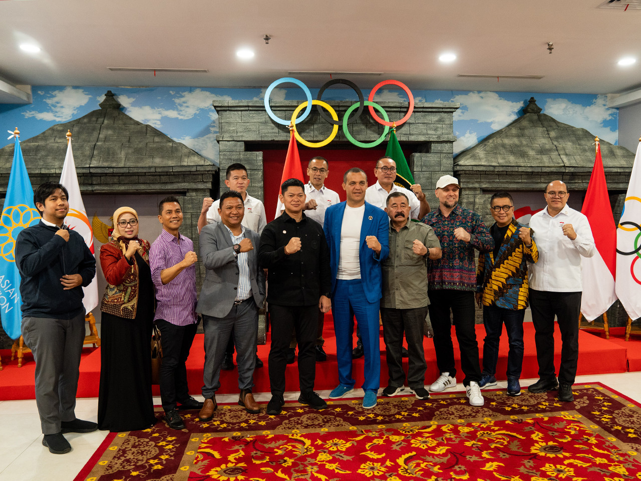 Umar Kremlev visited Jakarta to discuss boxing in Indonesia ©IBA