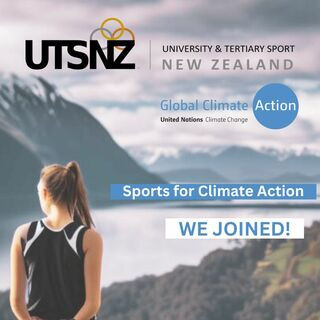 UTSNZ have tied up with Sport for Climate Action Change aiming to reduce carbon emissions ©USTNZ