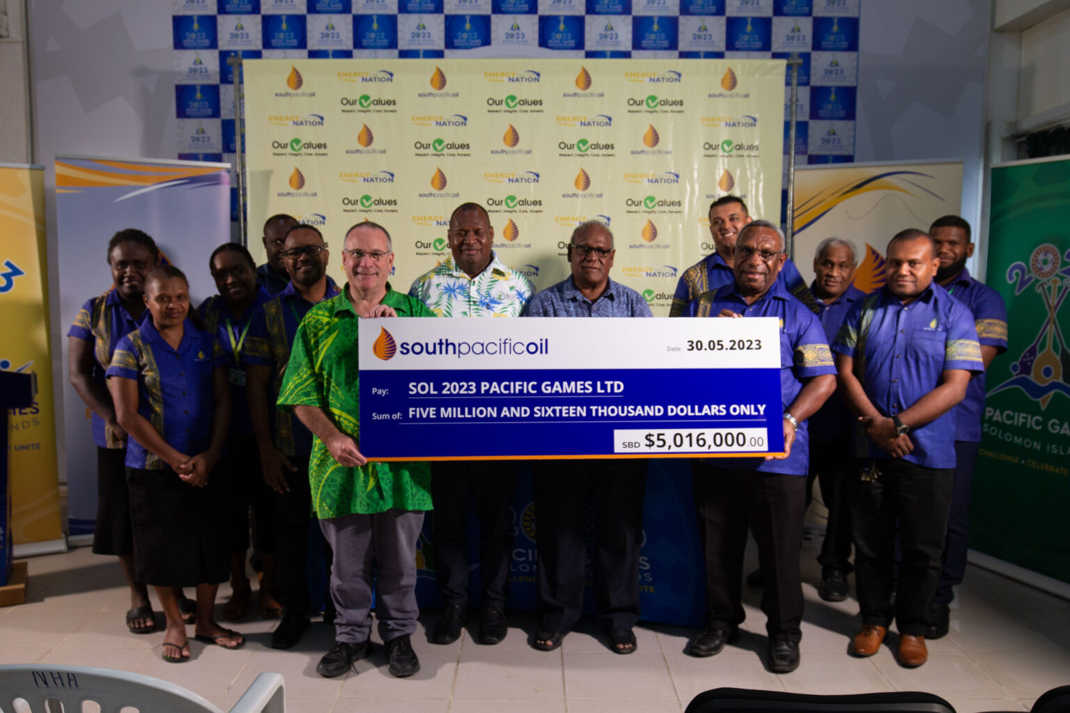 Solomon Islands 2023 fuel sponsorship hailed as "lifeline" for Pacifc Games