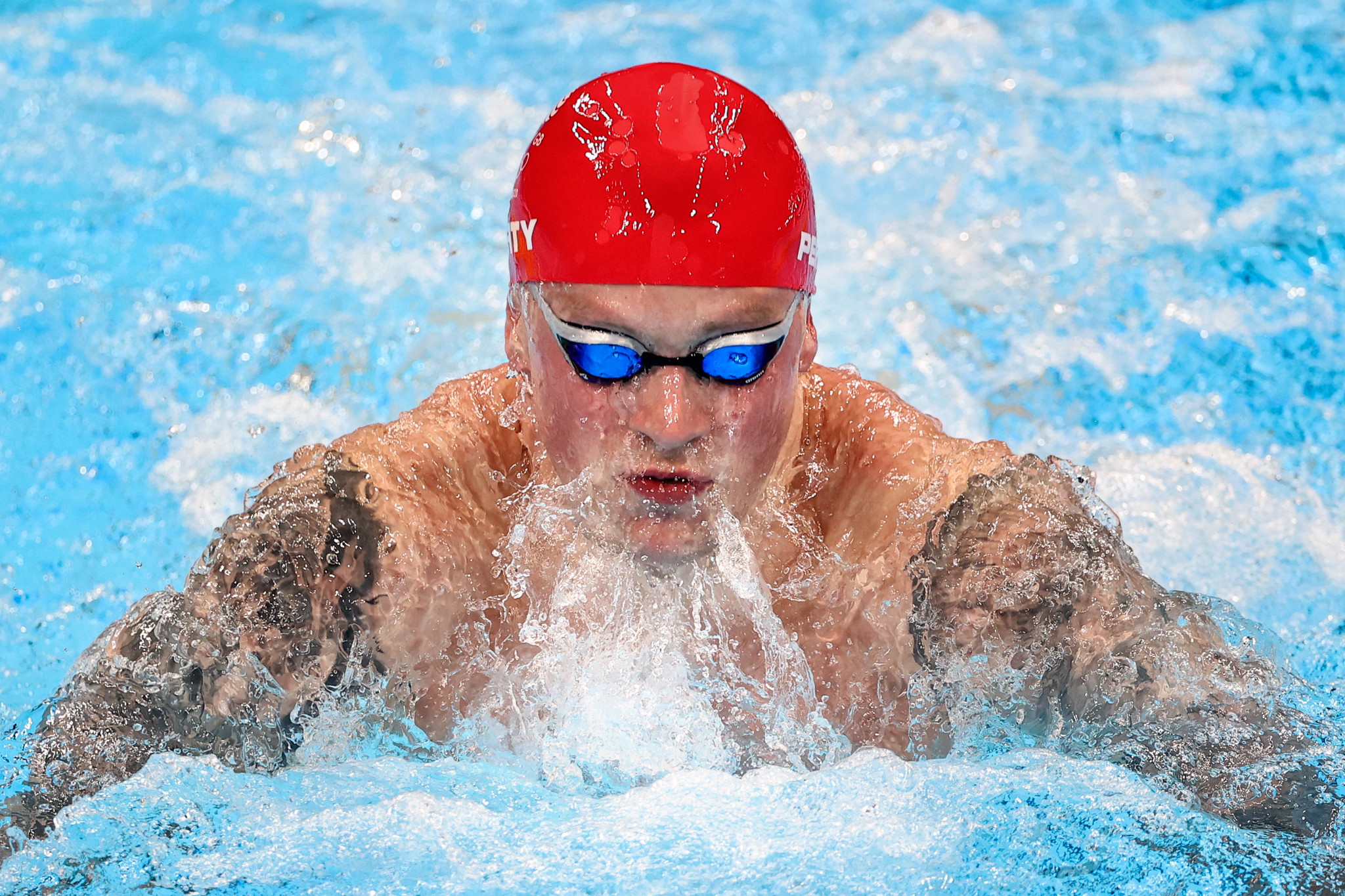 Adam Peaty has won the men's 100 metres breaststroke at the last two Olympics ©Getty Images
