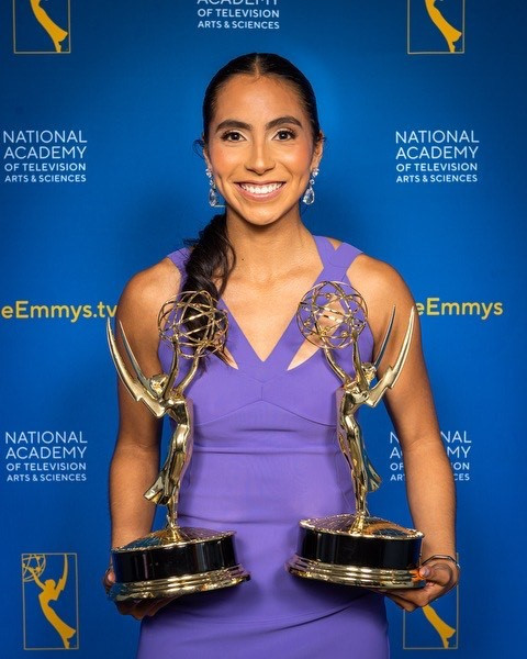 The NFL won two Sports Emmys for Run With It and Diana Flores: La Campeona de Nextitla ©NATAS courtesy Marc Bryan-Brown photography