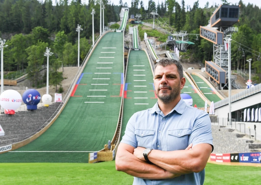 Zakopane Sports Centre director Sebastian Danikiewicz will be responsible for looking after both ski jumpers and boxers who will use the indoor complex for training during the European Games ©Kraków-Małopolska 2023