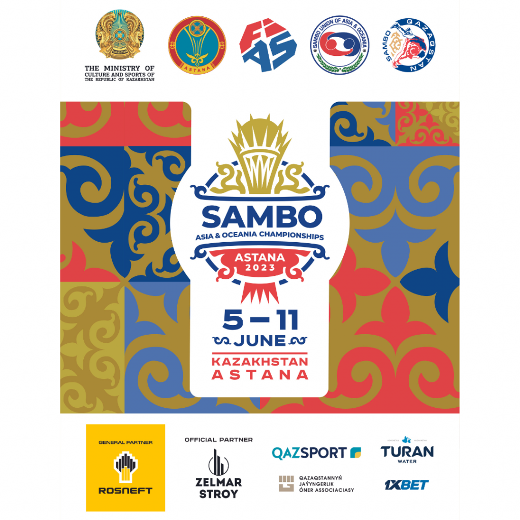 Astana named 2023 Asia and Oceania Sambo Championships host 