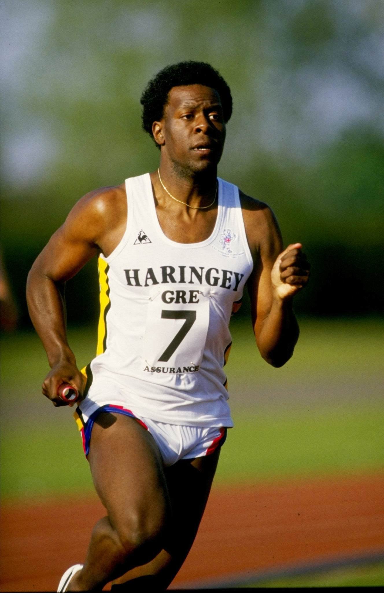 Mike McFarlane running for his club Haringey ©Getty Images
