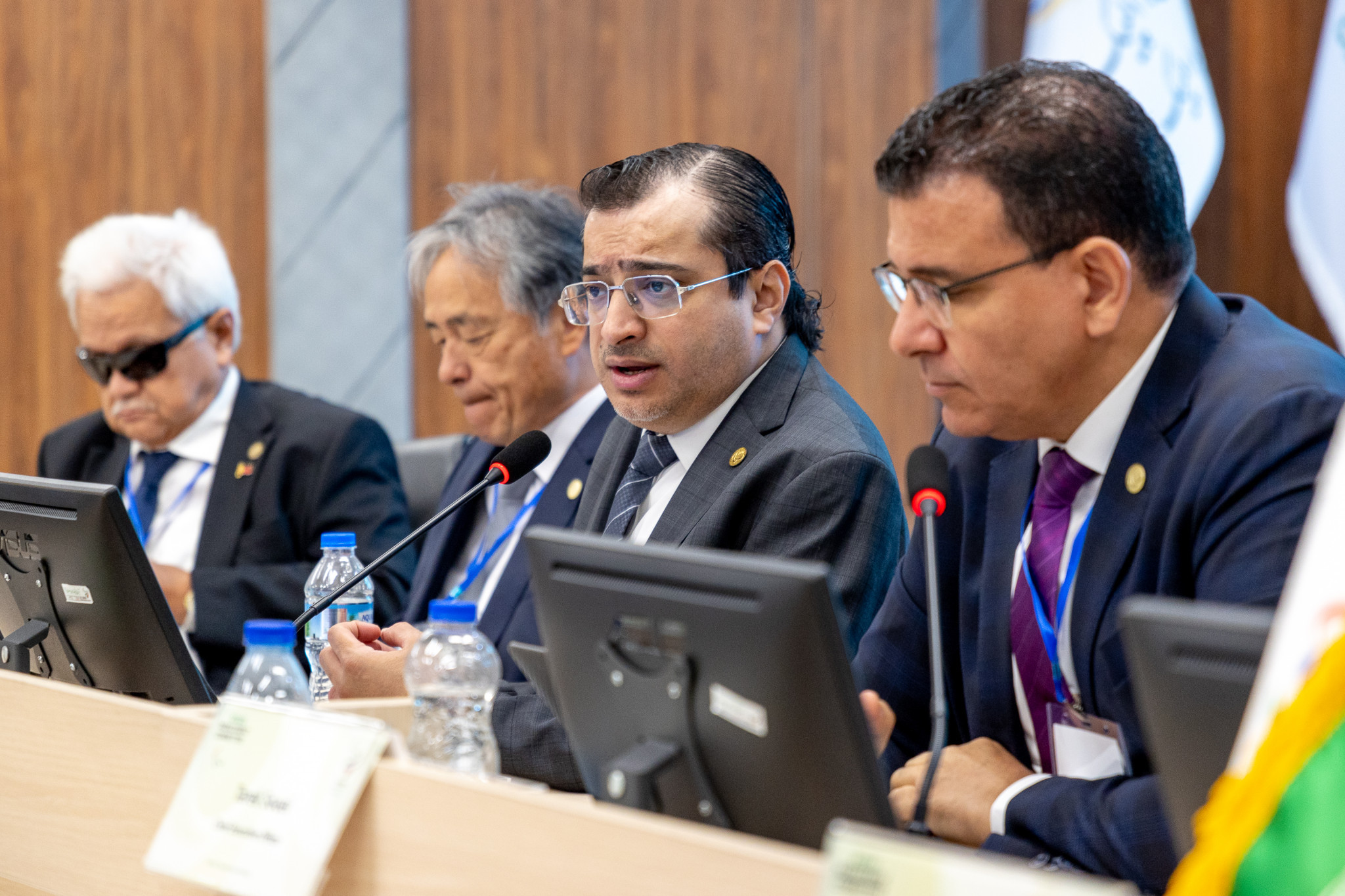 APC President Majid Rashed opened the meeting which heard updates from the Hangzhou 2022 Organising Committee ©APC