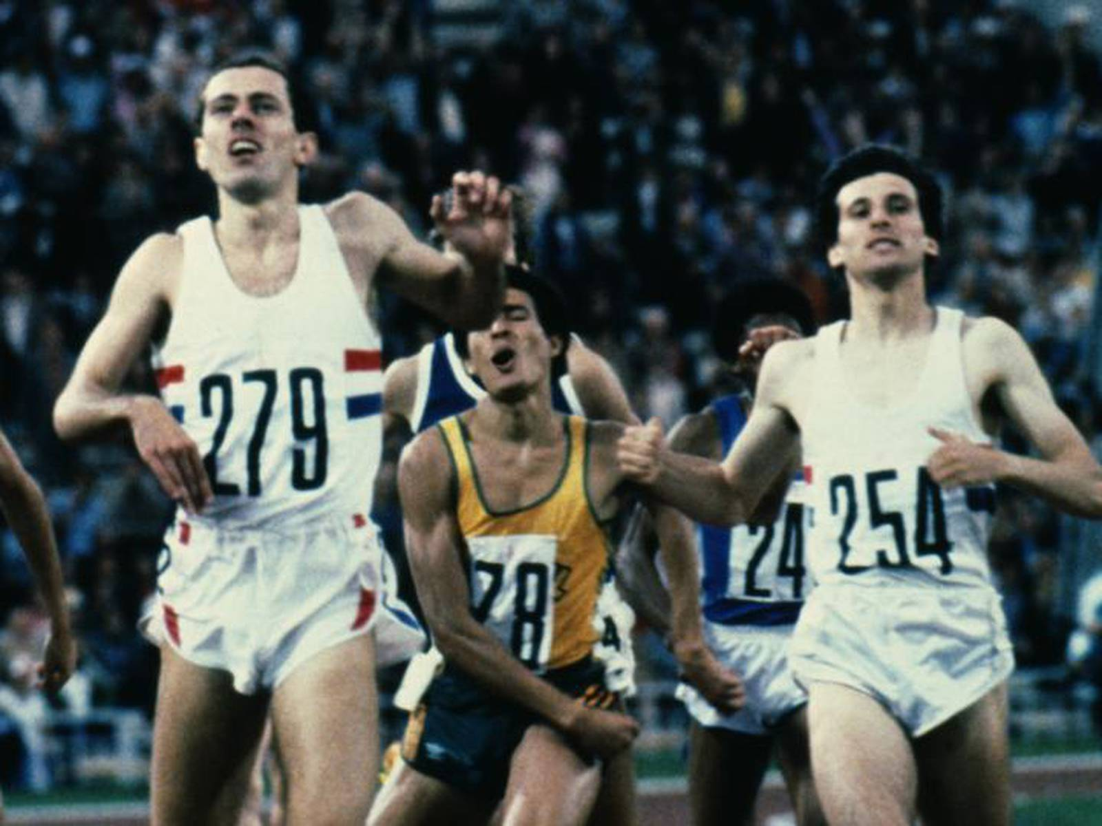 Steve Ovett, left, and Sebastian Coe, right, avoided each other outside the Olympics but their rivalry still helped raise interest in athletics ©Getty Images