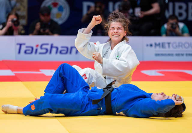 Marusa Stangar won her second Grand Prix gold medal in a row ©IJF