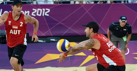 Doppler and Horst cruise through to knockout stage at FIVB World Tour Qatar Open