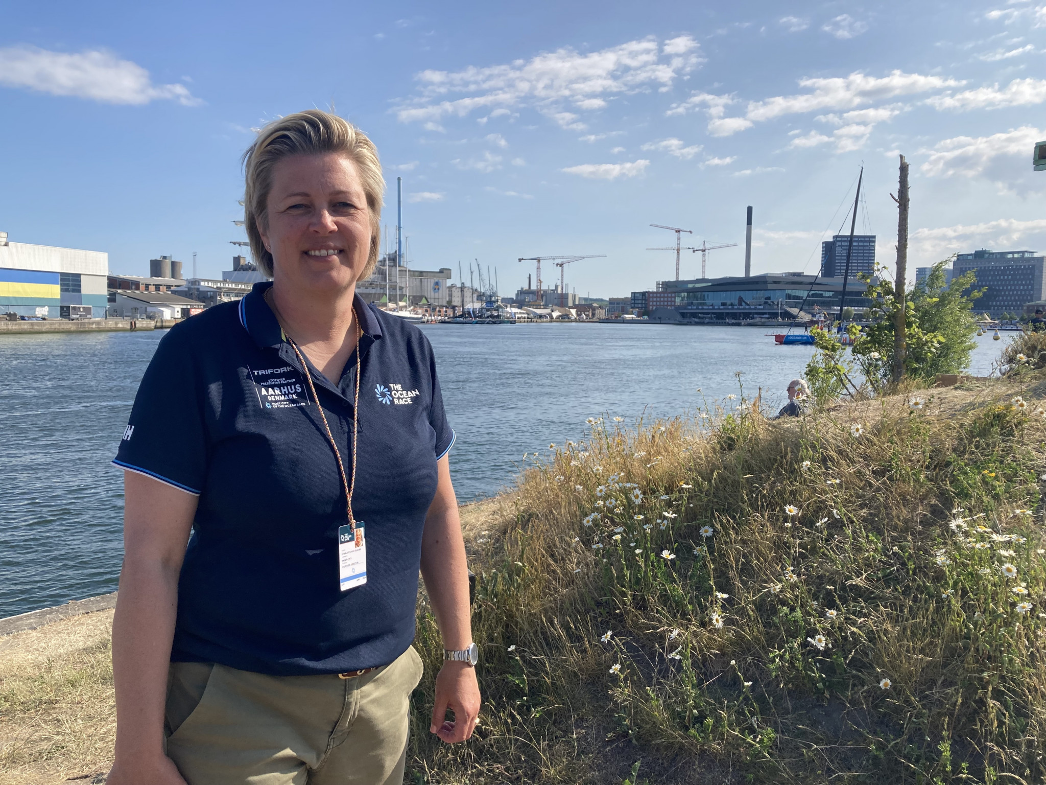 Charlotte Kirk Elkjær, a chief advisor for Aarhus Events, is hoping the Danish city can attract more top events in sports outside of sailing ©ITG