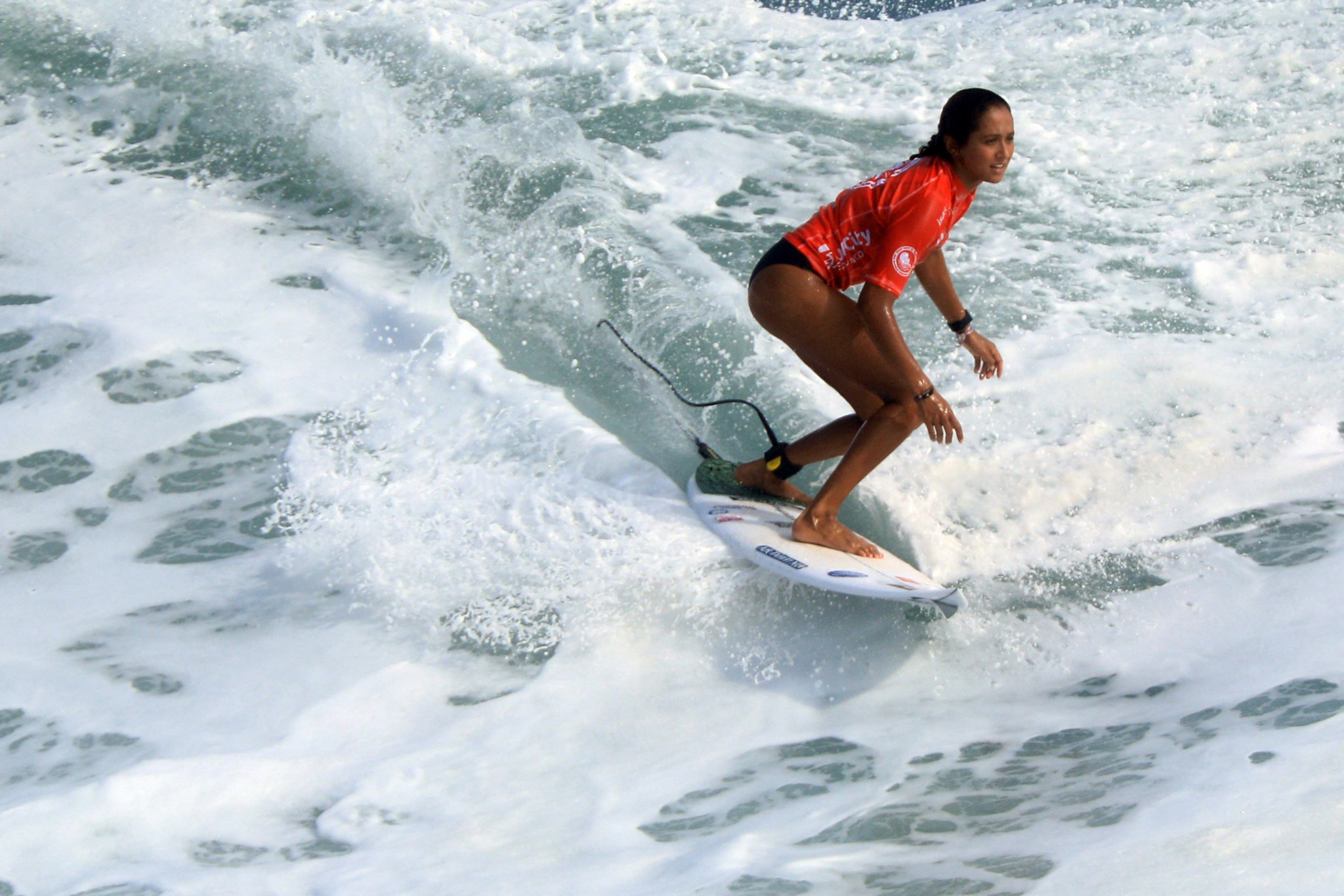 Tahitian surfer Vahine Fierro is set to represent France at the Paris 2024 Olympics ©Getty Images