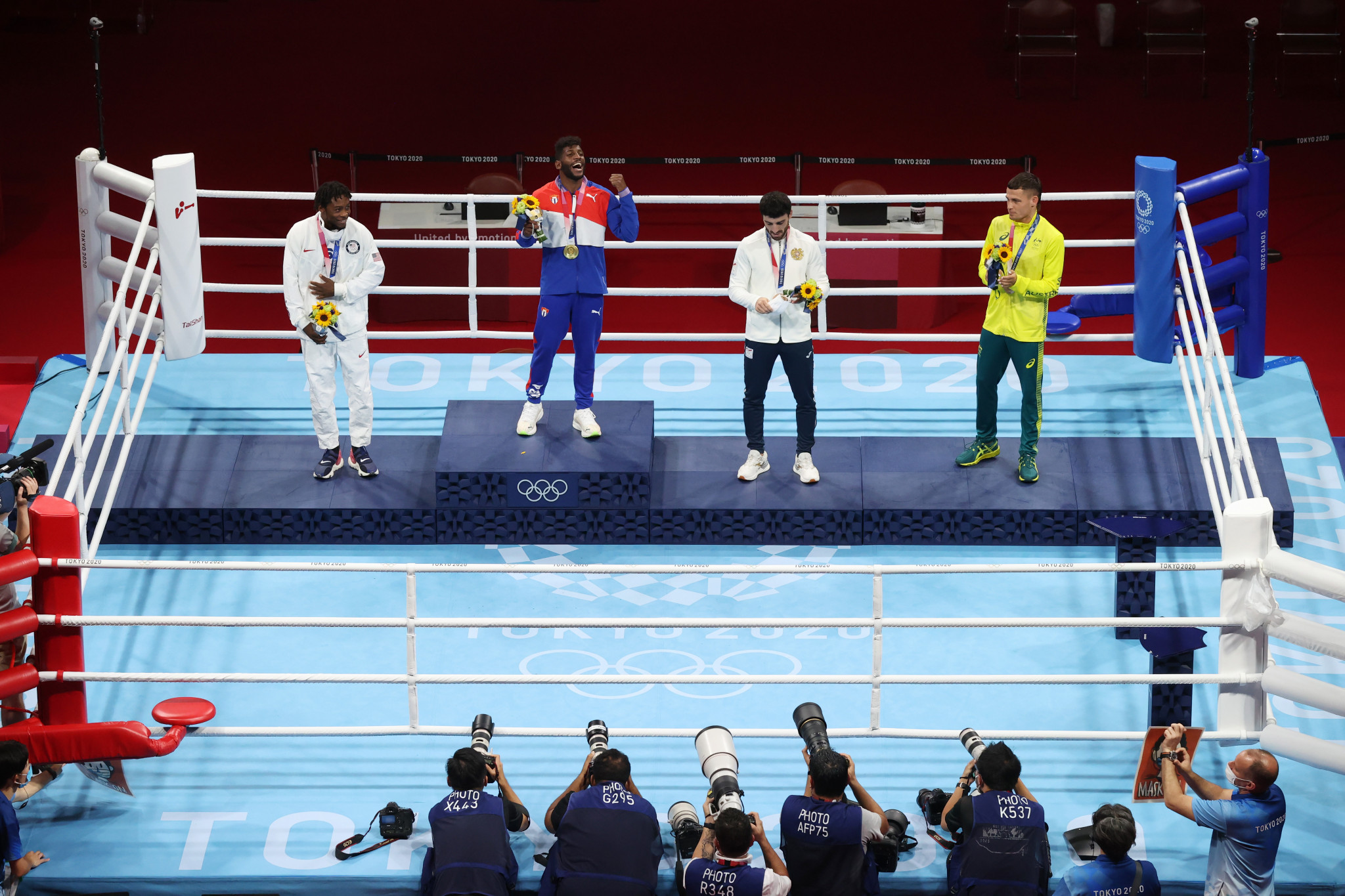 The International Boxing Association oversaw boxing events at the Tokyo 2020 Olympics, and is set to do the same again at Paris 2024 ©Getty Images