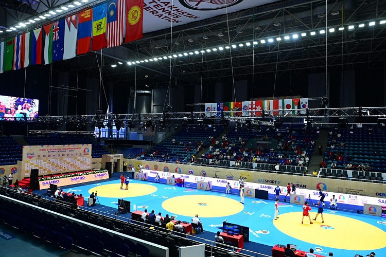 Kazakhstan dominate blind divisions at Asia and Oceania Sambo Championships