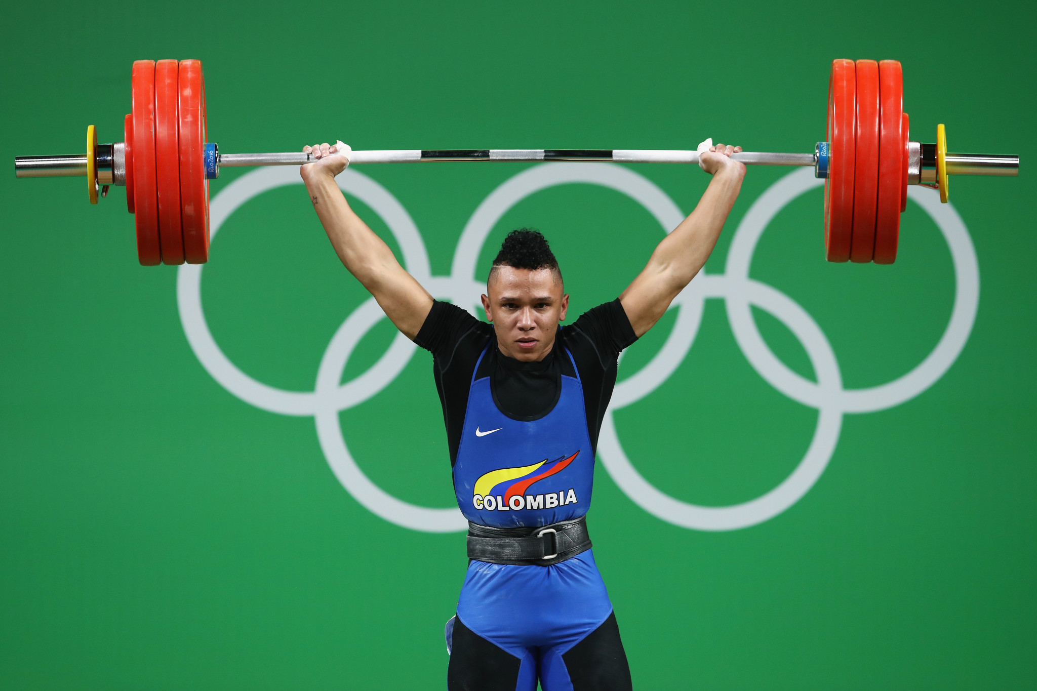 Luis Javier Mosquera is moving up to the men's 73 kilograms category in Havana ©Getty Images