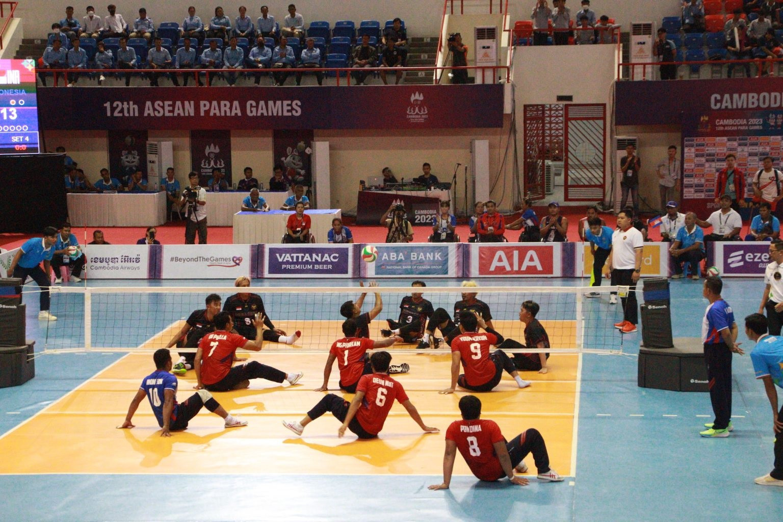 Indonesia enjoyed success in sitting volleyball as they continue to increase their medal tally ©ASPF
