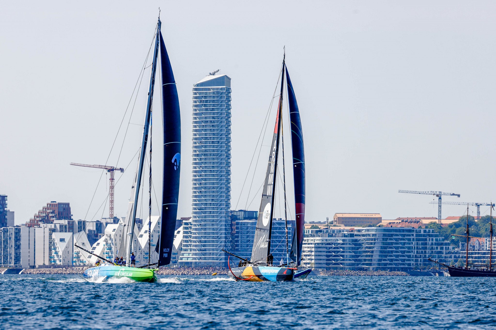 The 11th Hour Racing Team want other sports to follow sailing's lead in implementing sustainability plans at events ©The Ocean Race