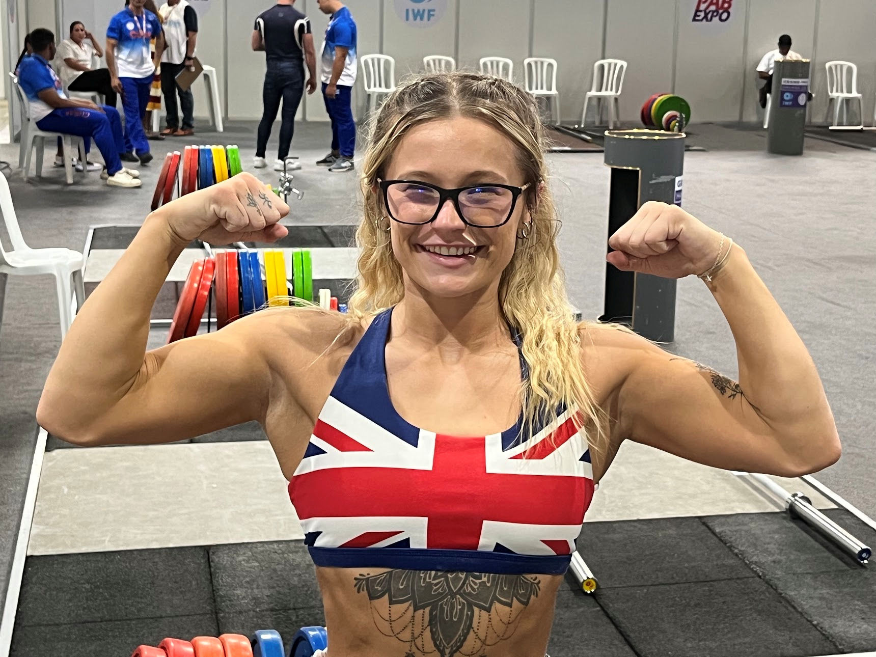 Despite an issue with her back, Britain's Fraer Morrow has insisted she is 