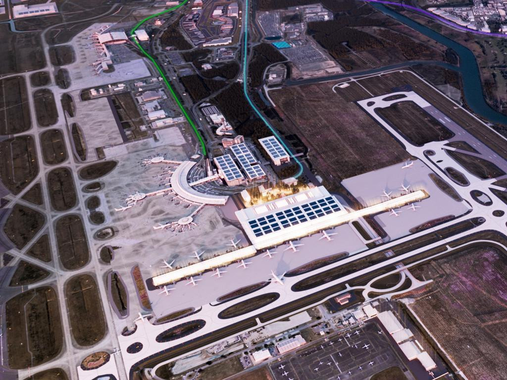 Brisbane Airport is set to build a new terminal for the 2032 Olympic and Paralympic Games ©Brisbane Airport