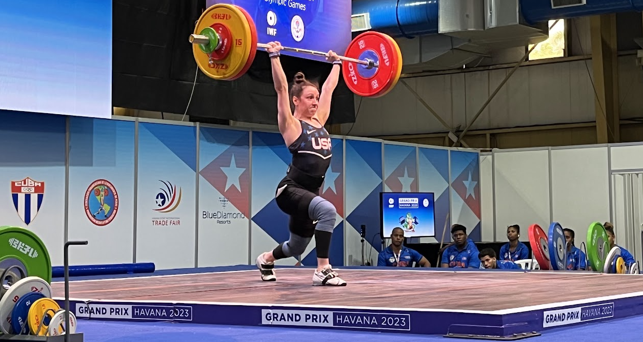 American Hayley Reichardt finished second in the the women's 49 kilograms ©Brian Oliver
