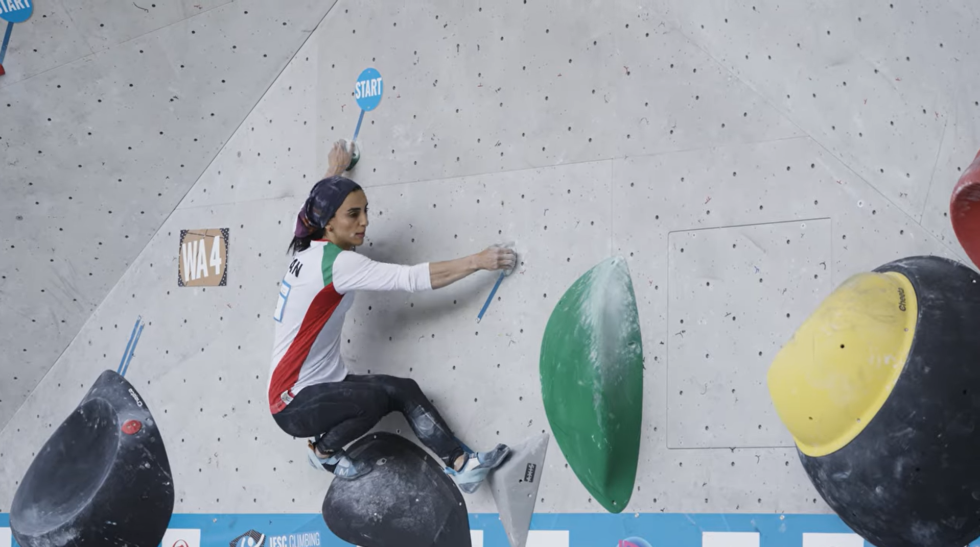 Iranian climber Rekabi returns to international competition after concerns for safety