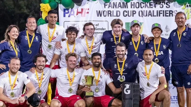 United States claim double gold at Hockey5s Pan American Cup