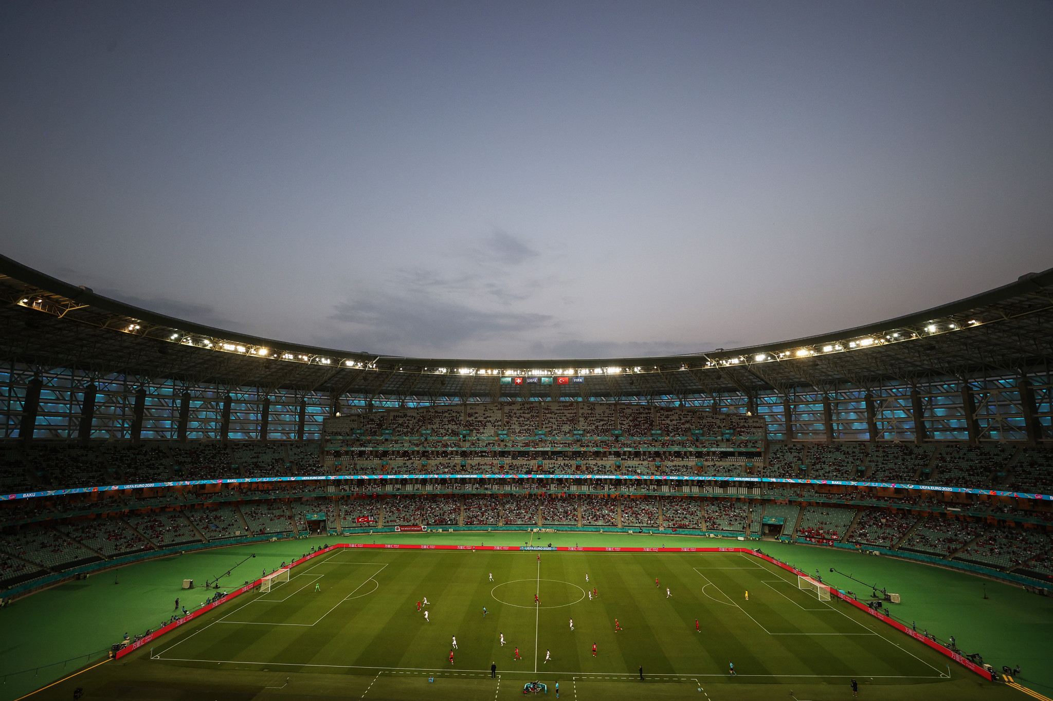 The Baku Olympic Stadium has been designed at the highest standards for football and athletics ©Getty Images
